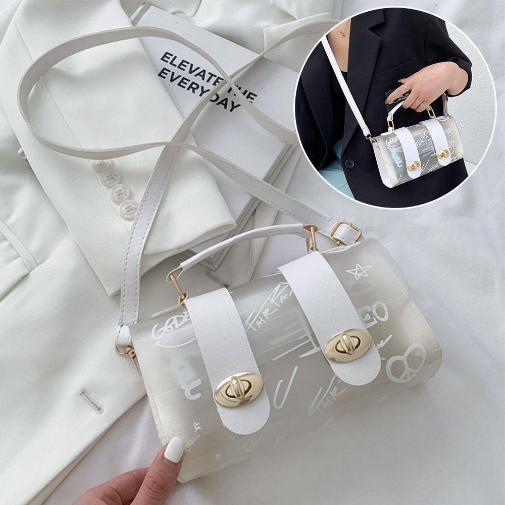 Túi Xách Đeo Chéo Trong Suốt Cỡ Nhỏ Thời Trang Nữ Sành Điệu