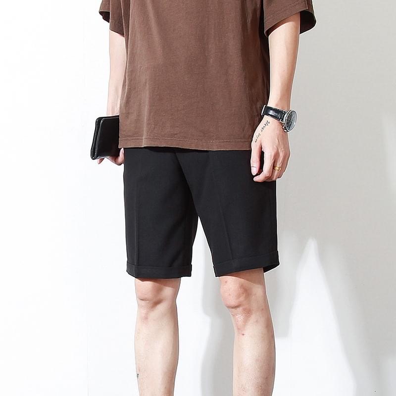Quần shotr tây nam dáng ôm co giãn cao cấp ( hình thật)