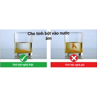 Tinh bột nghệ - Tinh Bột Nghệ Nhà vườn