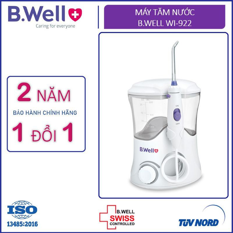 Máy tăm.nước B.Well WI922 made in Thụy sỹ(bảo hành 24 tháng