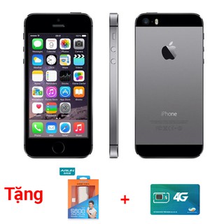 Điện thoại iphone 5s black quốc tế hàng chính hãng 99% – Tặng sạc dự phòng + Sim 4G