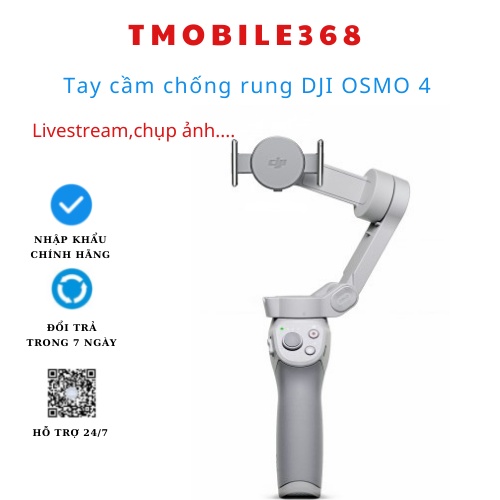 Tay cầm chống rung DJI OSMO 4 - HÀNG CHÍNH HÃNG | BigBuy360 - bigbuy360.vn