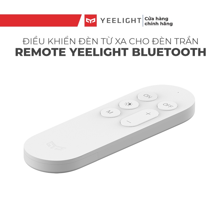Remote Yeelight Bluetooth Điều Khiển Đèn Từ Xa Dành cho Đèn Trần Thông Minh Yeelight - Hàng Chính Hãng