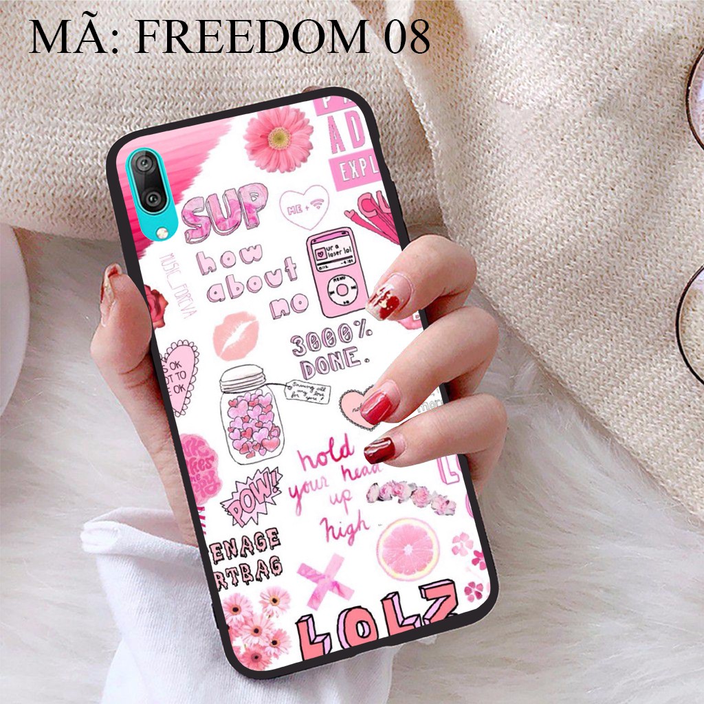 Ốp lưng Huawei Y7 Pro 2019 viền dẻo TPU BST Phong Cách Freedom