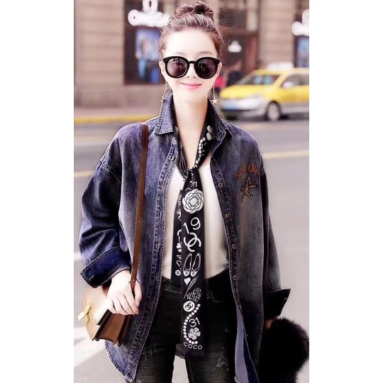 Khăn Quàng Cổ / Túi Xách / Khăn Quàng Cổ Bằng Lụa In Họa Tiết Chữ CC Thời Trang Cho Nữ