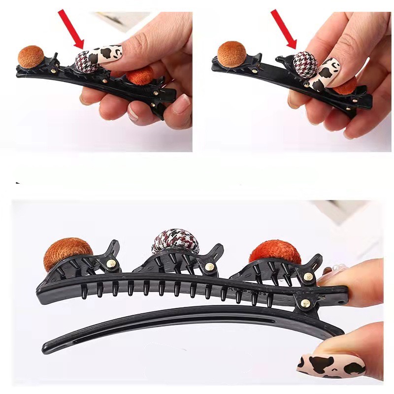 Kẹp Tóc Cho Bạn Nữ 3 Hạt Giữ Tóc Đa Năng Siêu Hot