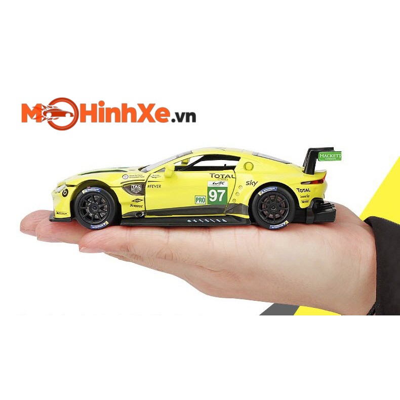 MÔ HÌNH XE ASTON MARTIN VANTAGE GTE LE MANS 1:32 UNI-FORTUNE