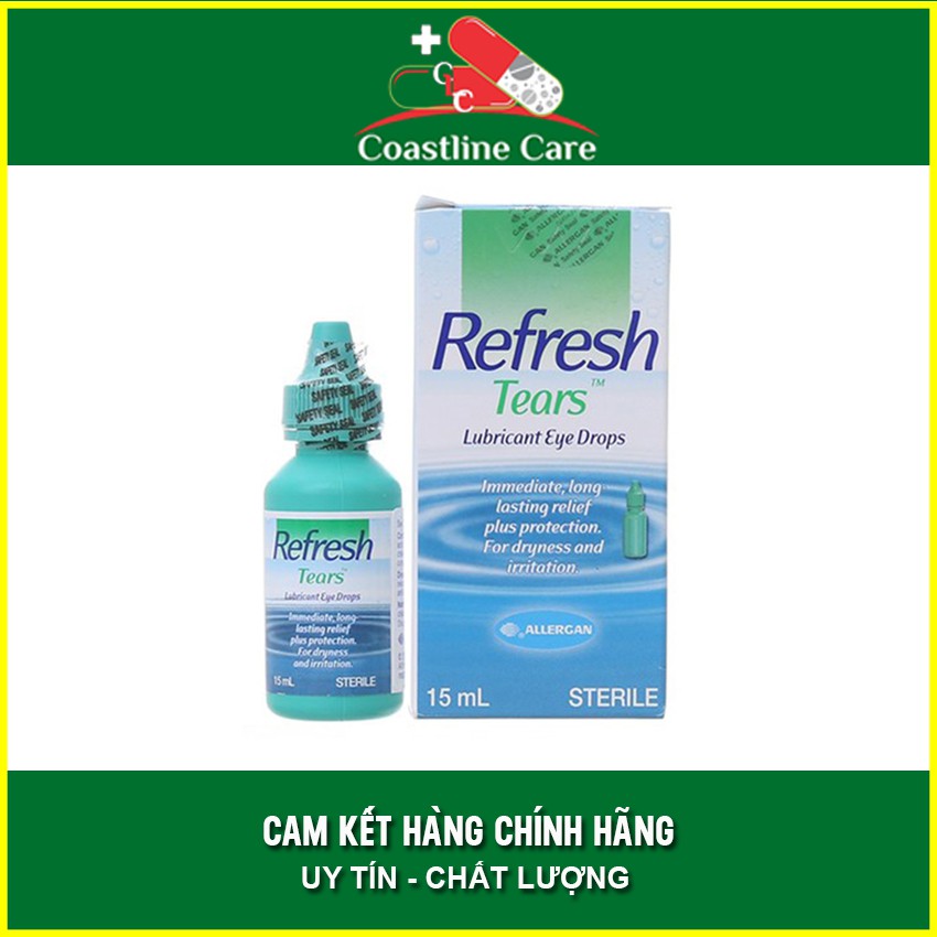 Nước nhỏ mắt Refresh Tears 15ml - Coastlinecare Pharmacy