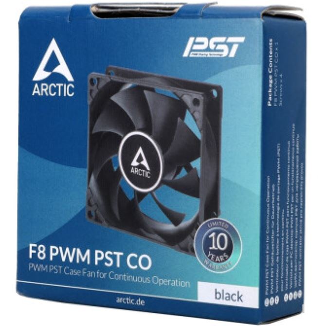 Quạt Tản Nhiệt 80mm f8 / pwm / pst / co / p8 Cho Máy Tính