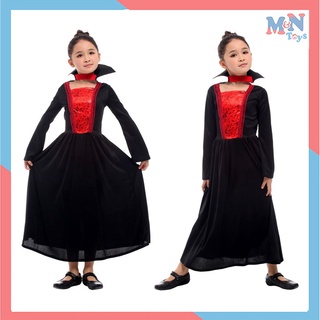 Bộ váy nữ ma cà rồng hóa trang Halloween cho bé G-0278