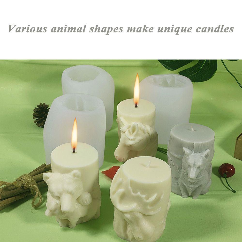 BTLIMER Khuôn Làm Nến Sáp Thơm Thiết Kế Sáng Tạo