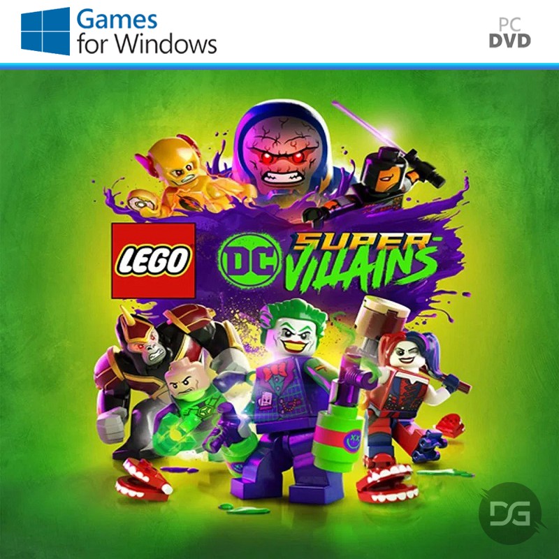 Dvd Cd Game Dc Super Villains Shazam Plus Dlc | Lego Laptop