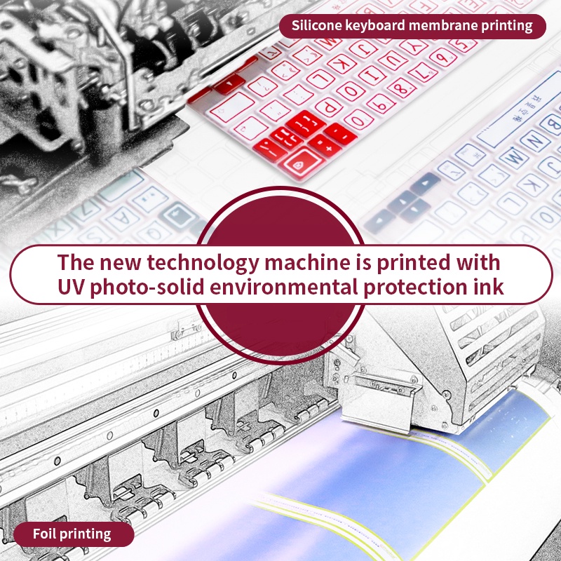 Phù Hợp Miếng Dán Bảo Vệ Bàn Phím Màu Gradient Chống Trầy Cho Ipad Pro 11 / 12.9 Inch Ipad Pro 4 6 Ipad Air 5 10.9 Inch 2022 2020