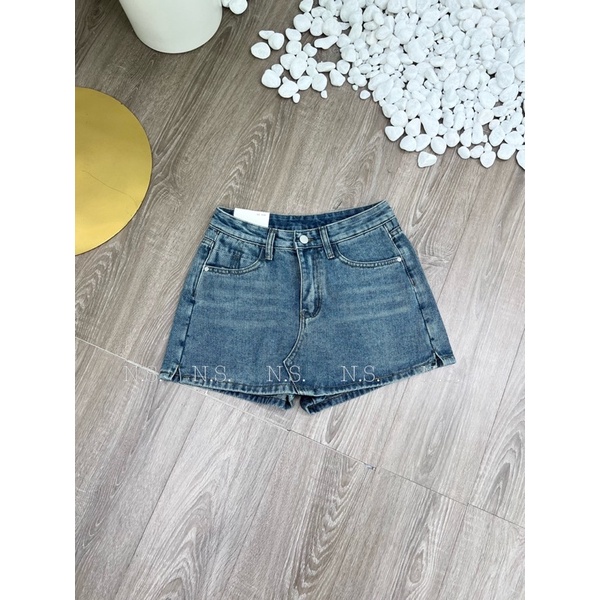QUẦN GIẢ VÁY JEANS NGẮN NỮ BASIC QUẢNG CHÂU LOẠI 1 MS24991 (G1-6)
