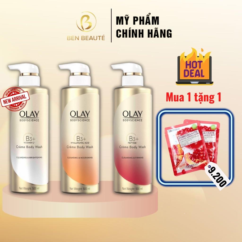 Sữa Tắm OLAY B3+ Creme Body Wash 500ml