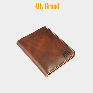 Ví Nam Mini Da Bò Thật 100% ALLY BRAND - HANDMADE SIÊU SALE