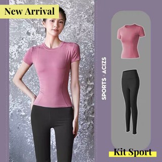 Set bộ đồ Quần Áo Thể Thao Nữ Bare (Đồ Tập Gym,Yoga) II Cửa Hàng KIT SPORT VIỆT NAM