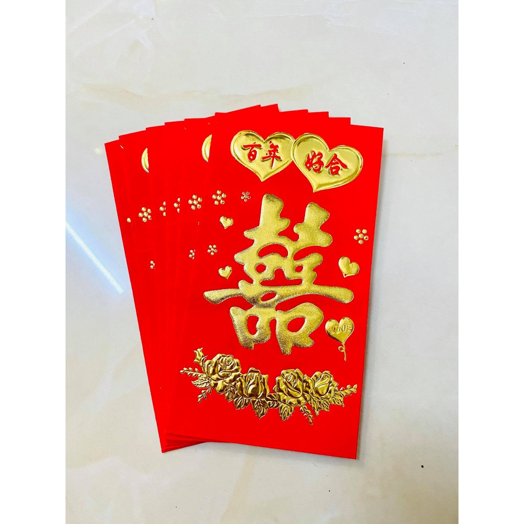 BAO LÌ XÌ ĐÁM CƯỚI - BAO LÌ XÌ TRAO DUYÊN BƯNG QUẢ