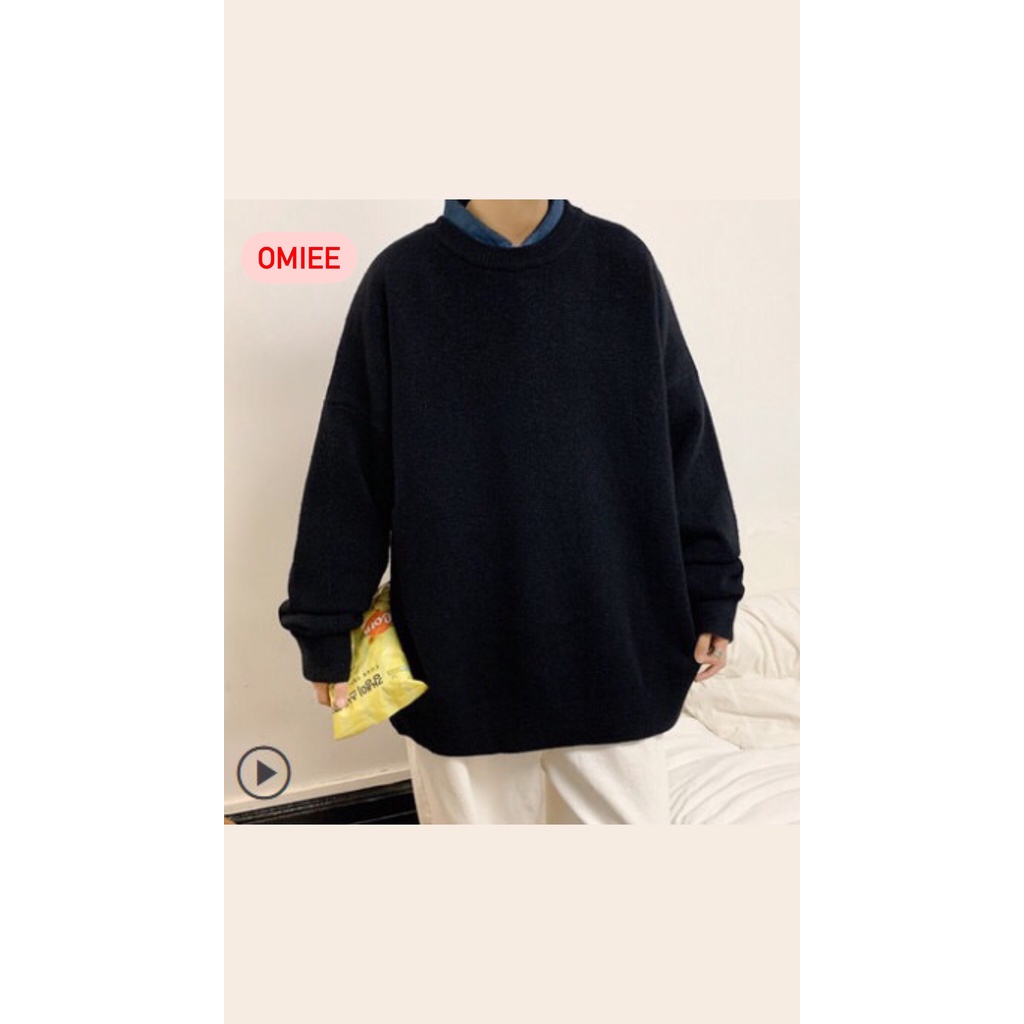 Áo len chùm mông unisex mặc đôi hay nhóm siêu đẹp