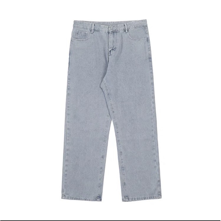 Mẫu quần Baggy jean nam ống rộng TR01, style hàn quốc 2021-Trend Clothing!