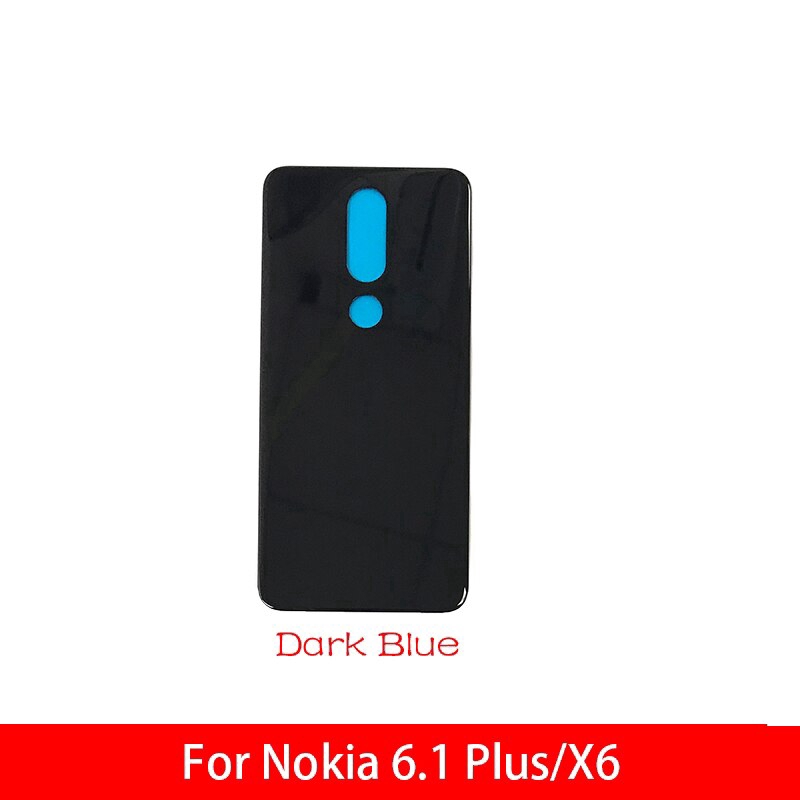 Mặt Lưng Điện Thoại Bằng Kính Cho Nokia 7 7.1 / 5.1 Plus / X5 / 6.1 Plus / X6 / 8.1 / X7