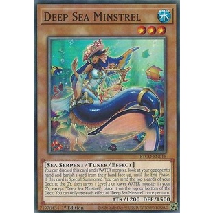 Thẻ bài Yugioh - TCG - Deep Sea Minstrel / ETCO-EN015'