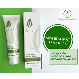 SỮA RỬA MẶT TRẮNG DA OLIC - DƯỠNG TRẮNG DA MẶT