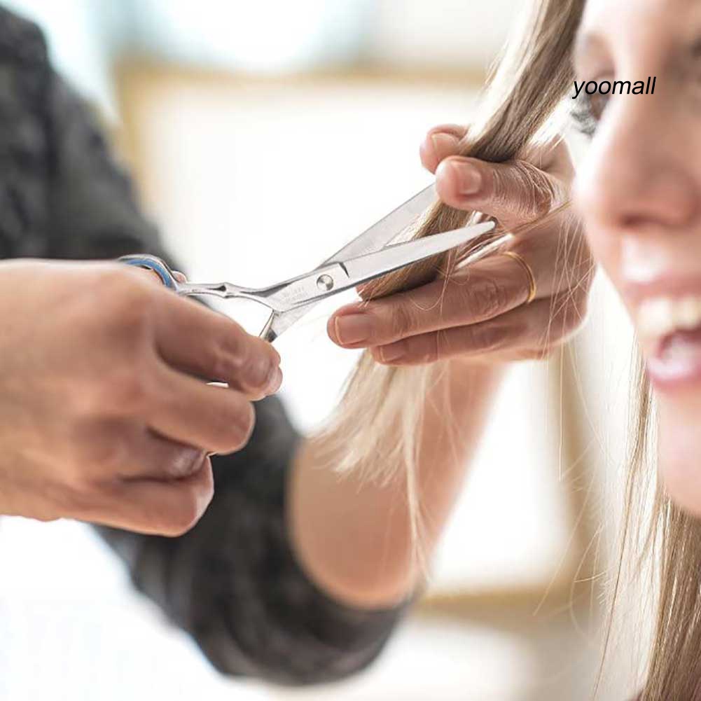 [Hàng mới về] Bộ dụng cụ cắt tóc chuyên nghiệp 7 món với kéo cắt kéo tỉa lược và kẹp