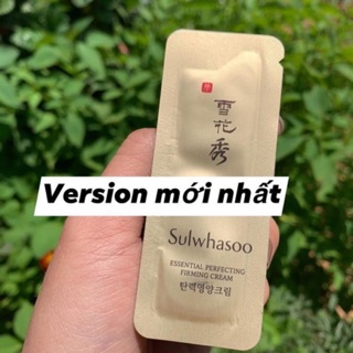 Set 12 gói kem tái sinh nâng cơ sulwhasoo mới nhất