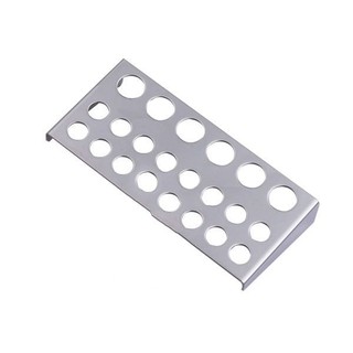 KHAY INOX 22 LỖ ĐỰNG CỐC MỰC VỪA VÀ NHỎ