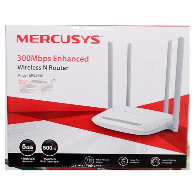 Mercusys MW325R rẻ nhất chính hãng tp-link Việt nam