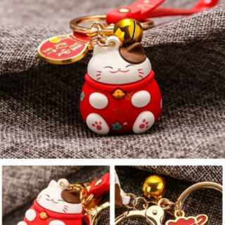 Móc khoá mèo lucky cat