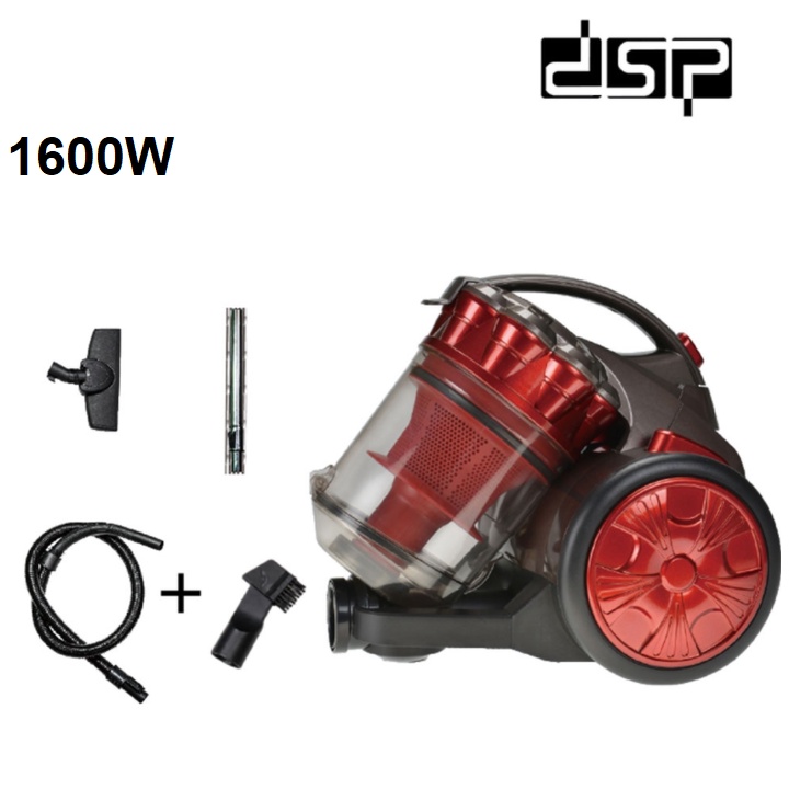 Máy hút bụi cao cấp nhãn hiệu DSP KD2014, công suất 1600W - Công nghệ PowerCyclone