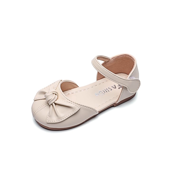 Đôi Giày Đế Mềm Đính Nơ Xinh Xắn Thời Trang Cho Bé Gái
