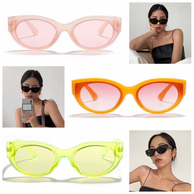 Kính Mát Kiểu Mắt Mèo Phong Cách Hàn Quốc Hợp Thời Trang