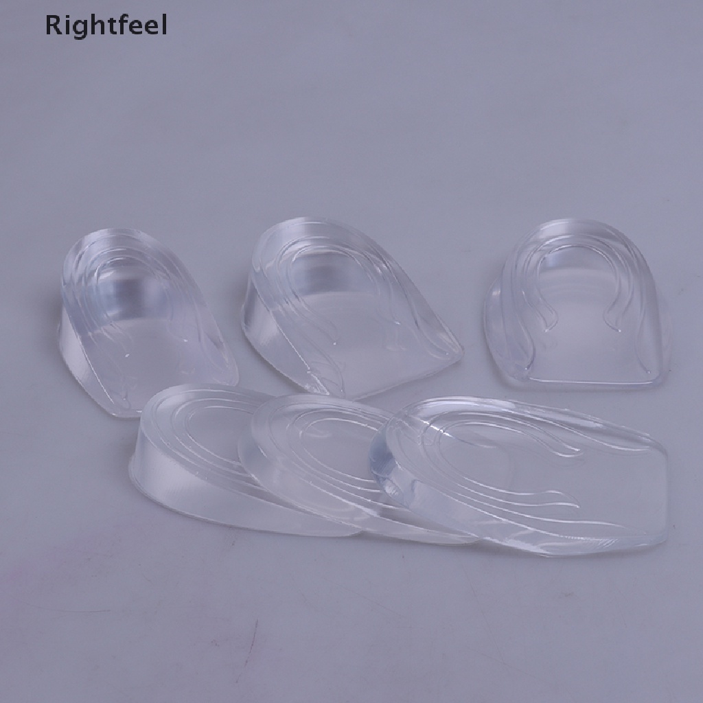1 Cặp Đế Silicone Độn Giày Tăng Chiều Cao Cho Nam Nữ