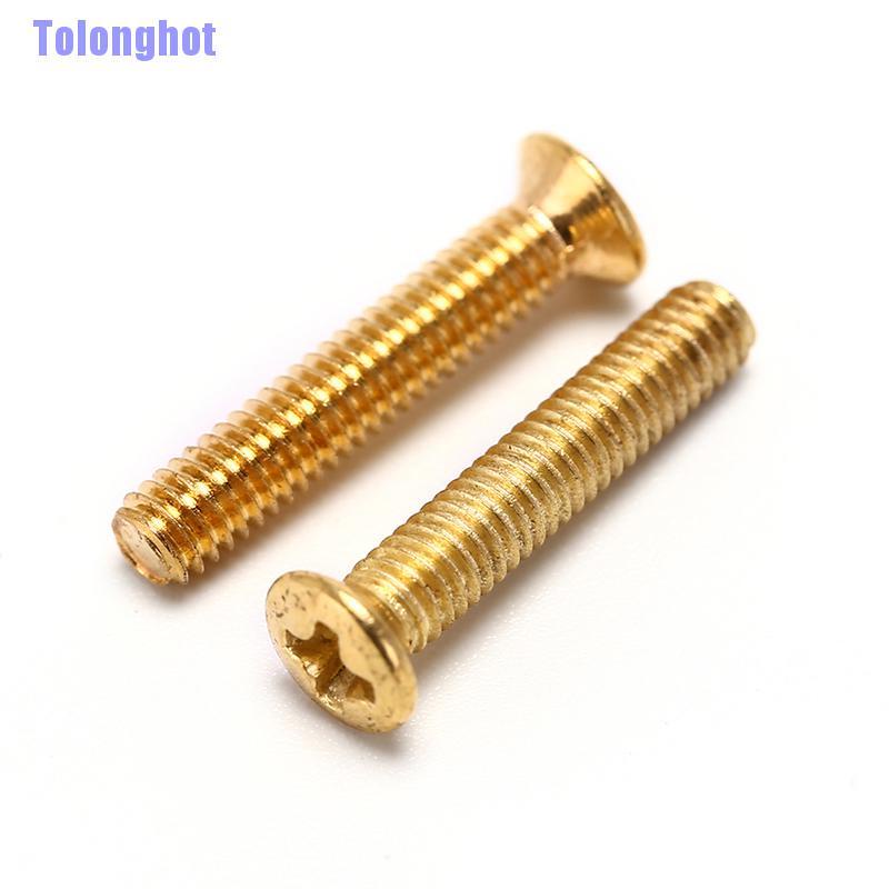 Tolonghot> 2Pcs Guitar Tuning Machine Heads Knob Metal Buttons Machine Tuner Knobs