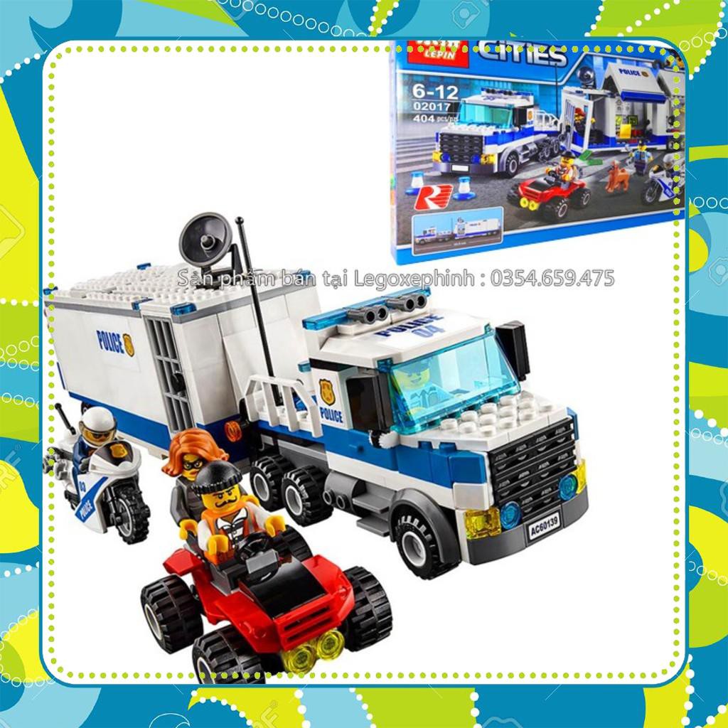 [Đồ Chơi Giá Rẻ] Bộ Lego Ghép Hình Ninjago Siêu Xe Cảnh Sát Chiến Đấu. Gồm 404 Chi Tiết.