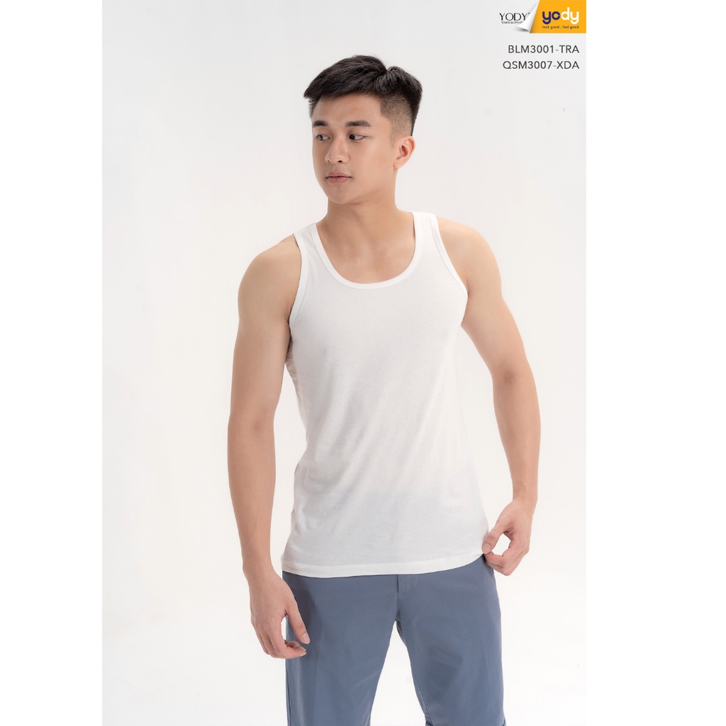 Áo balo nam chính hãng YODY chất cotton mềm mịn BLM3001