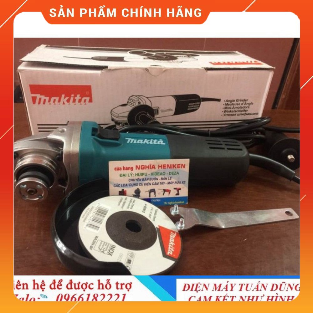 Máy Cắt Cầm Tay Makita 9556HN_840W loại 1 kèm đĩa mài [CAM KẾT CHÍNH HÃNG]