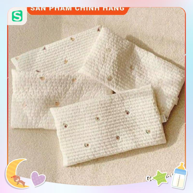 Gối hình chữ nhật Dottodot cho bé sơ sinh Hàn Quốc