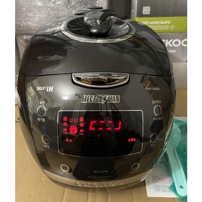 Nồi Cơm điện Cao Tần CUCKOO CRP-HUF 1080BE _1,8l Nội Địa Hàn Quốc