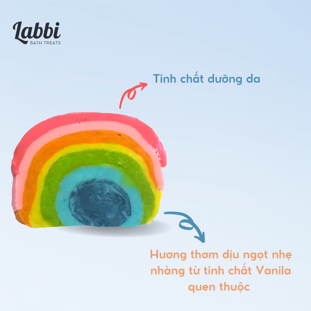 Bánh siêu tạo bọt bồn tắm AFTER THE RAIN [Labbi] Bubble Bar