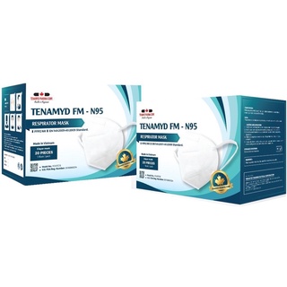 Khẩu trang N95 Tenamyd - Khẩu trang 5 lớp kháng khuẩn - Chứng nhận FDA