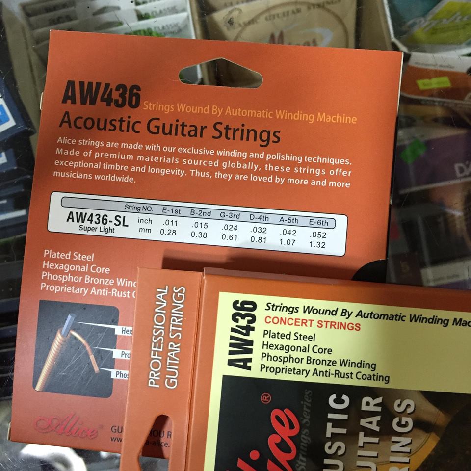 Dây Guitar Acoustic ALICE AW436 (