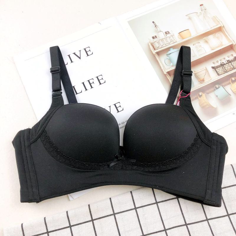 Áo lót không gọng su đệm dày mút mềm đẩy ngực size bé(32)