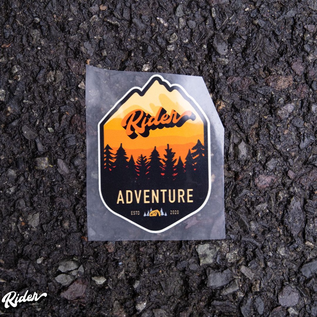 Miếng patch DECAL IN ủi lên quần áo túi các loại - Rider Streetwear - Cắm trại, dã ngoại