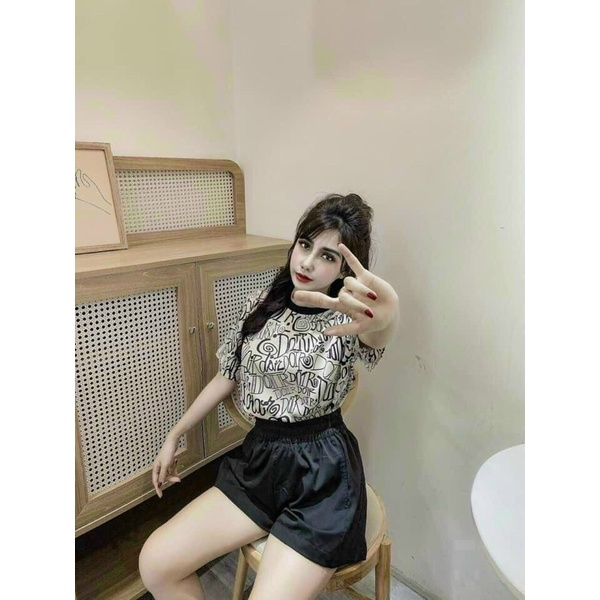 Sét Bộ Lụa Sang Chảnh Chất Lụa Mã KN88