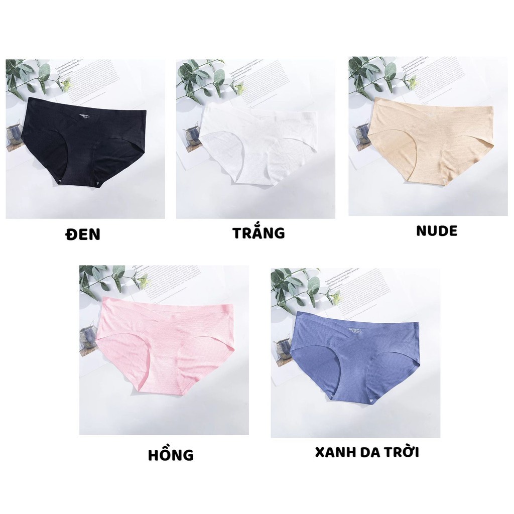 Quần Lót Nữ - Quần Lót Đúc Su thoáng khí thông hơi mềm mại cạp tim điệu đà DAN STORE MÃ 739