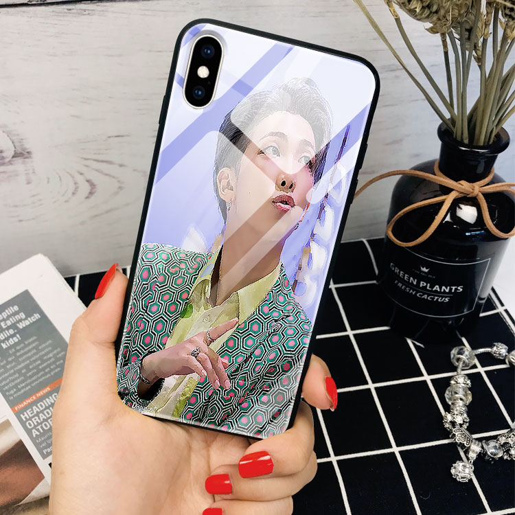 Ốp Cao Cấp Xs Max In Hình BTS RM IDOL CONCEPT PHOTOSHOOT NIXON Cho 6 6S 7 8 Plus X Xs Xr 11 Pro Max 12